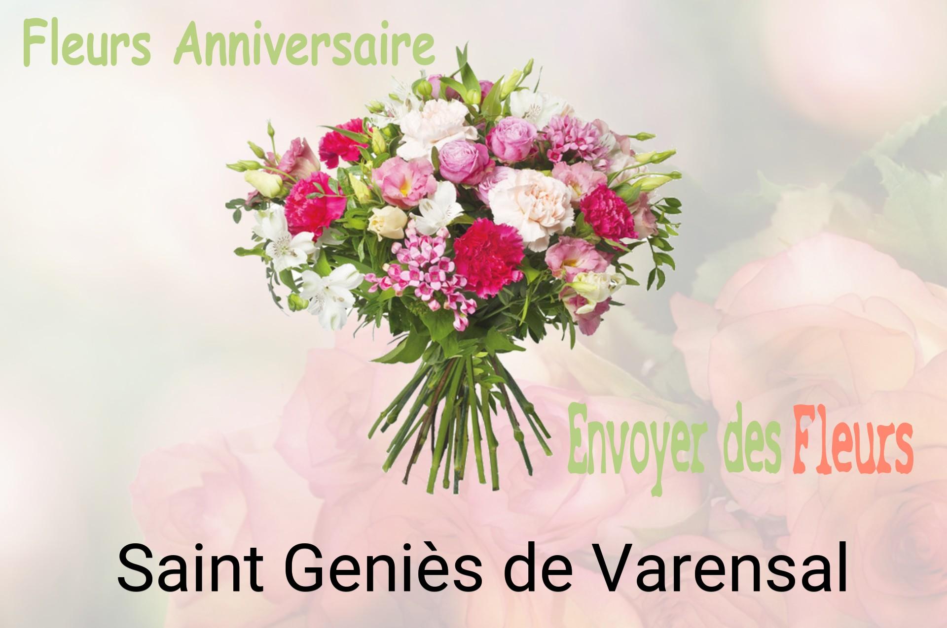 Bouquet de fleurs d’anniversaire livré à Saint-Geniès-de-Varensal