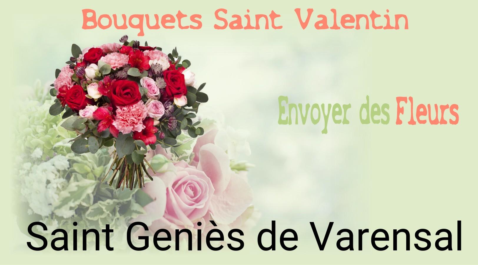 Roses de Saint-Valentin livrées à Saint-Geniès-de-Varensal
